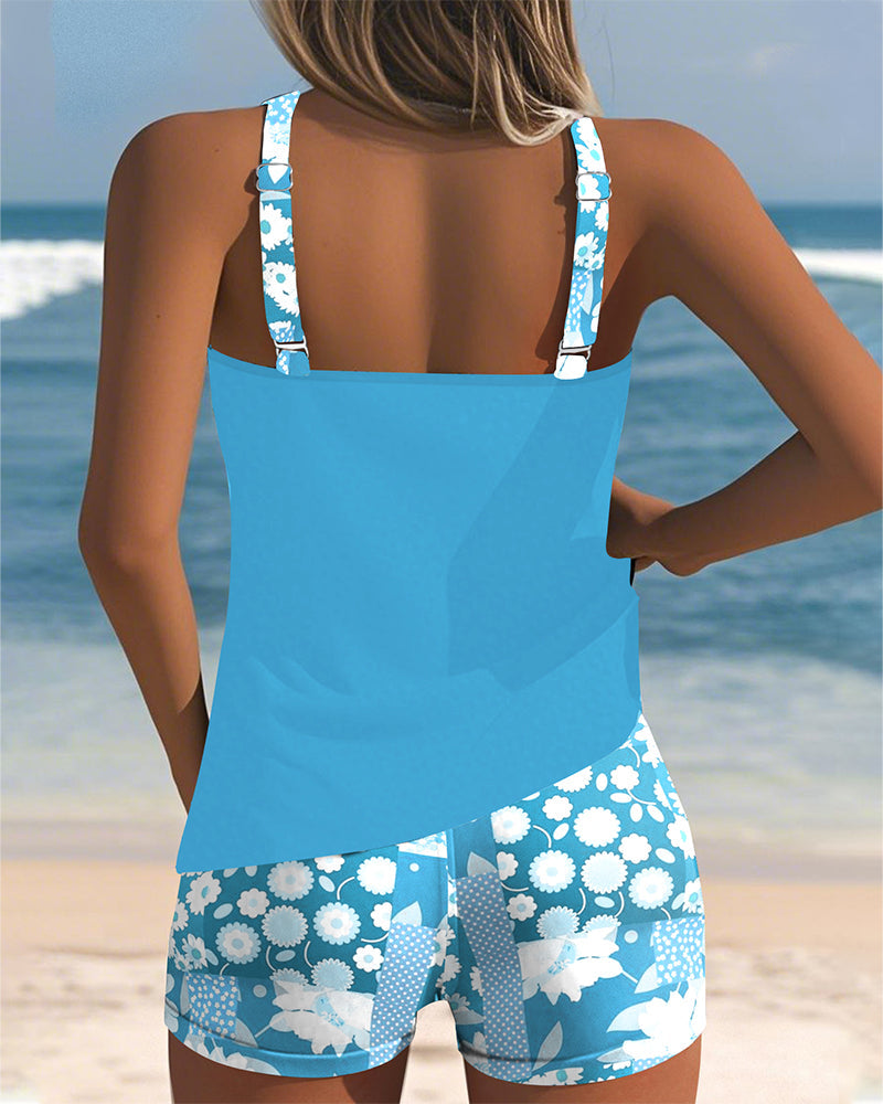 Matilda | Floral Print Swimwear Set