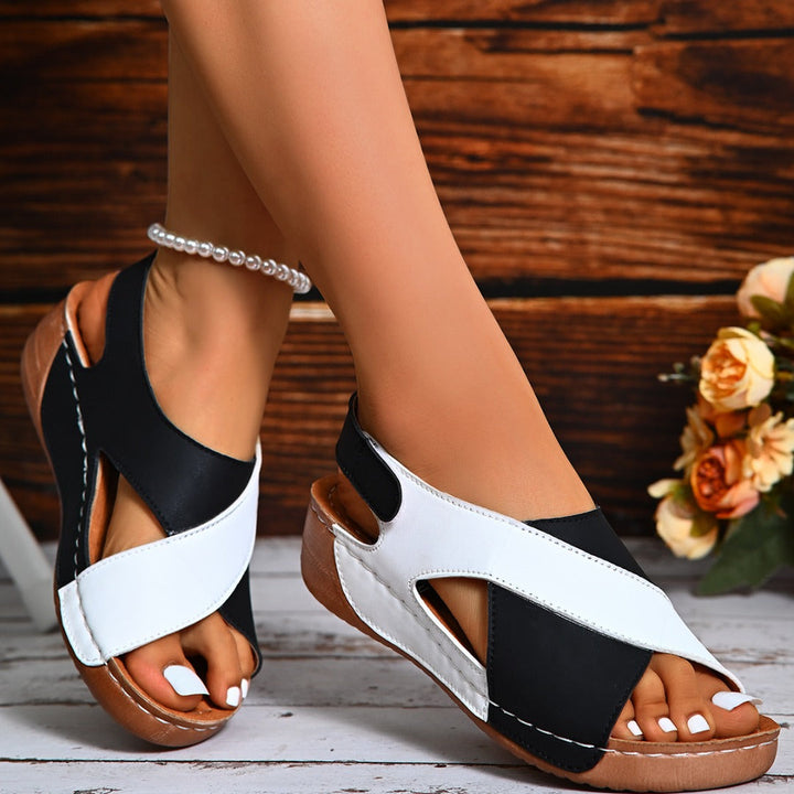Livia™ — Contemporary Ergonomic Platform Sandals