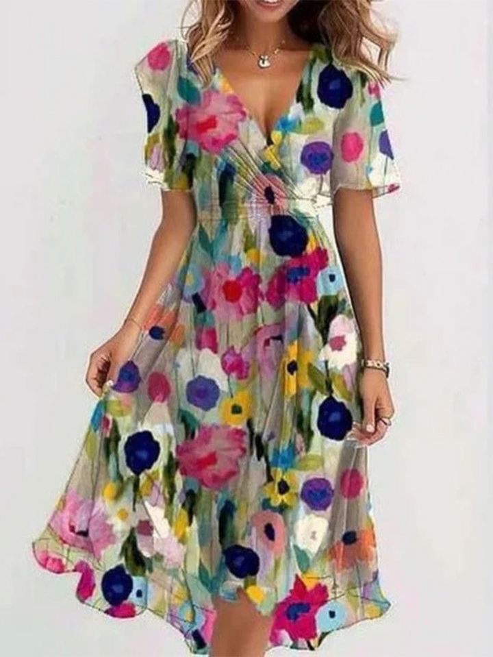 Matilda | Summer Dress with Belly Coverage