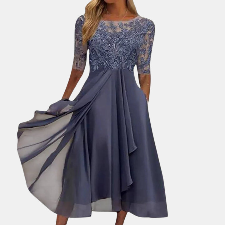 Rhonda™ | Chic Lace Elegance Dress