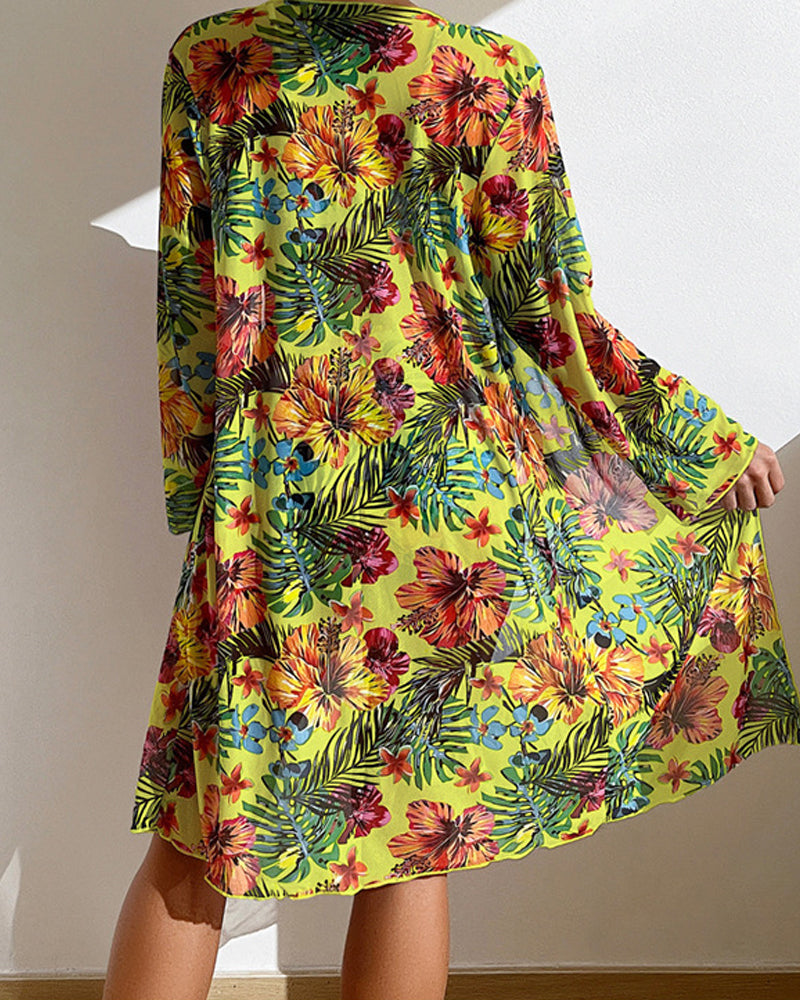 Glenda - Floral Skirted Bikini