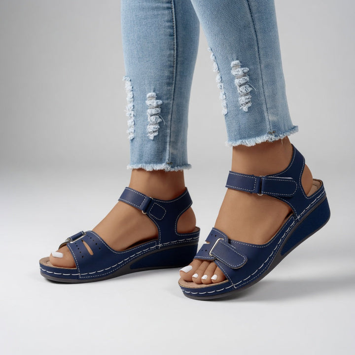 Clothilde™ — Everyday Comfort Natural Fit Wedge Sandal