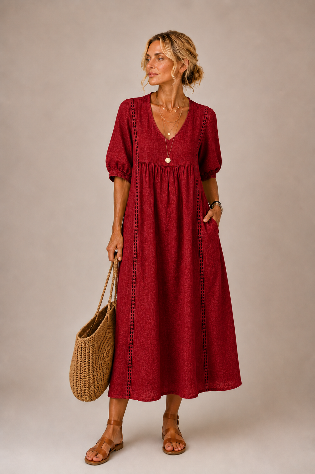 Sefi | Midi Dress for Summer
