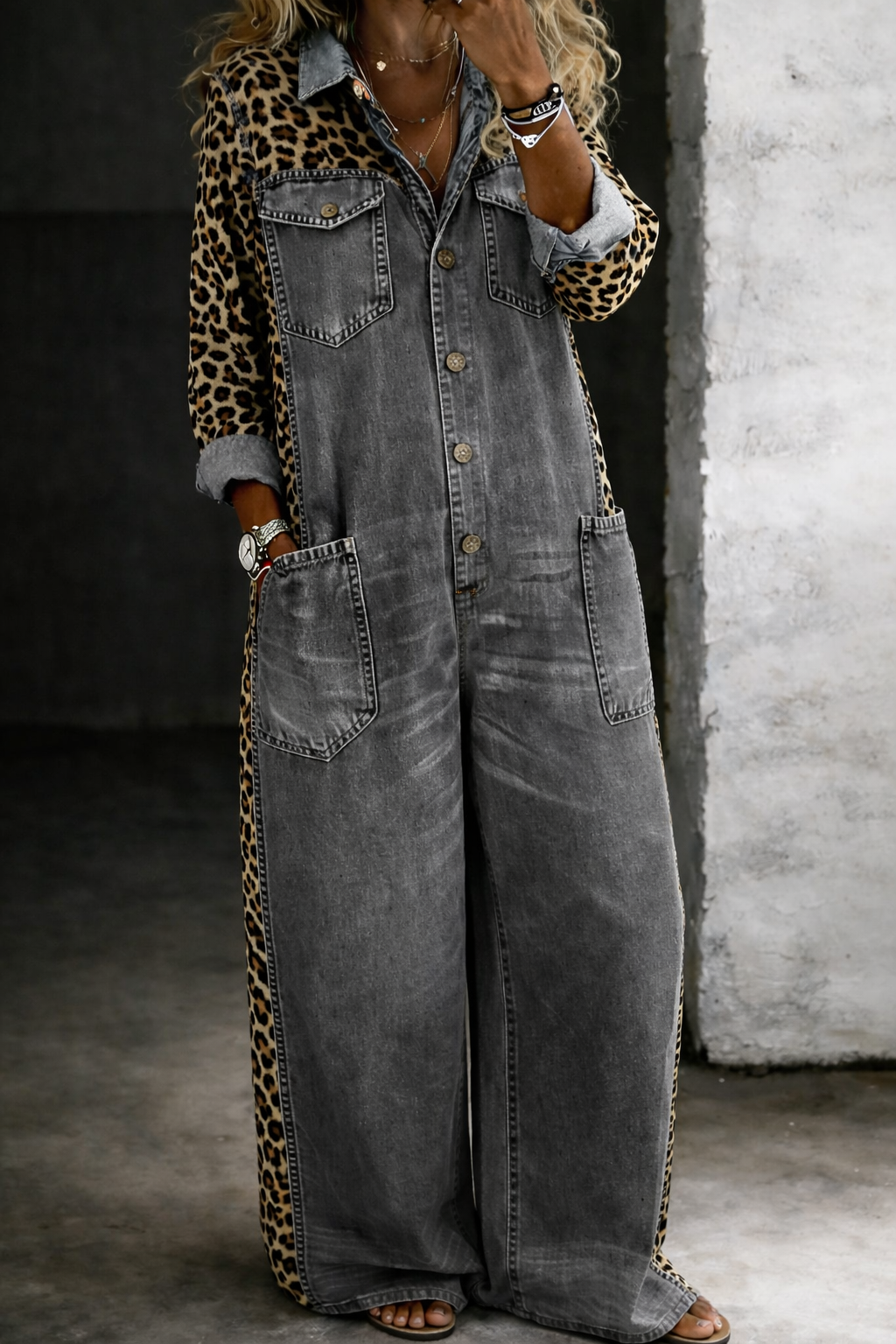 Amanda | One-Piece Jumpsuit Shirt