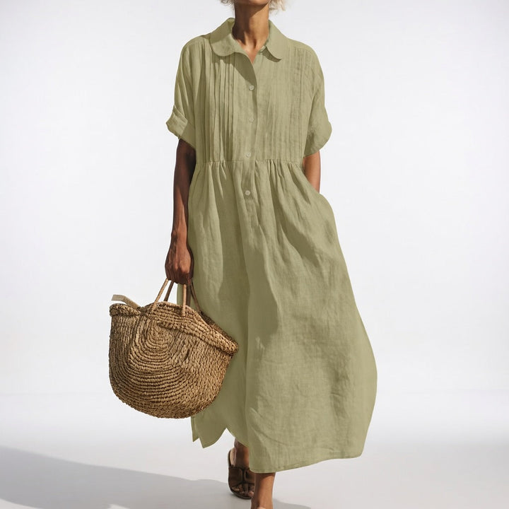 Lysandra - Breezy Summer Shirt Dress