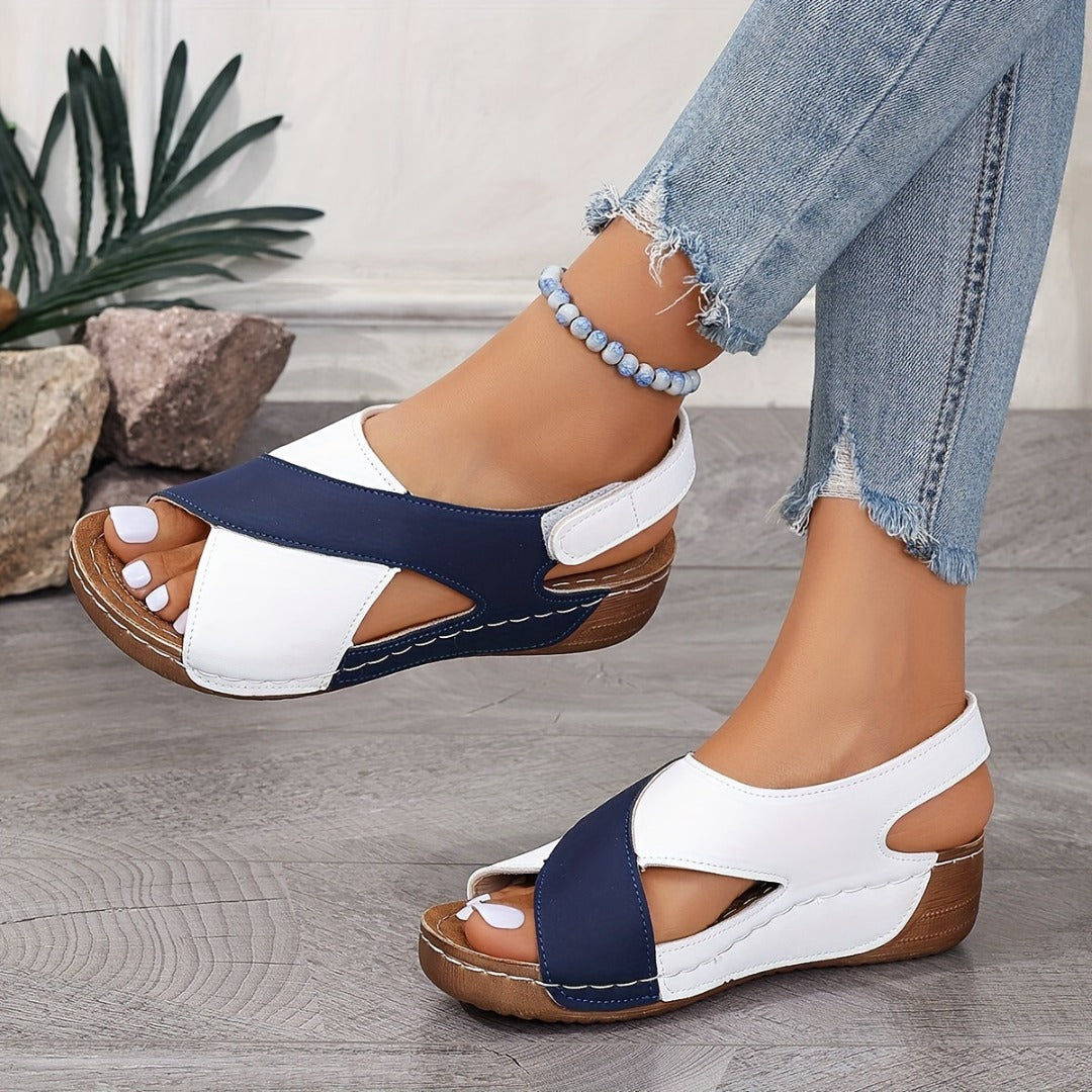 Livia™ — Contemporary Ergonomic Platform Sandals