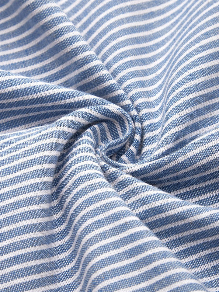 Striped Midi Dress by Wanda