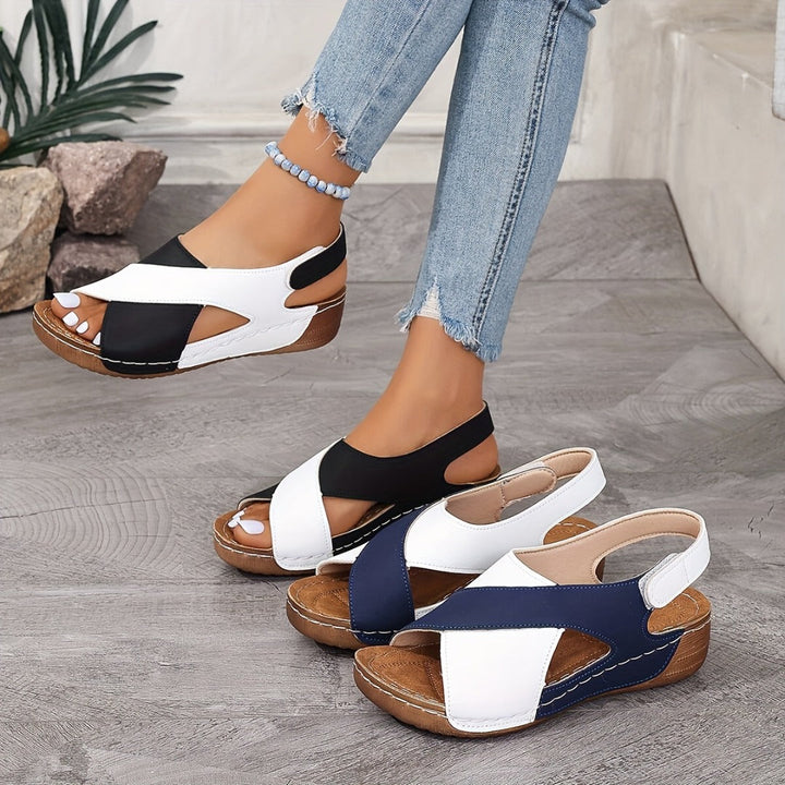 Livia™ — Contemporary Ergonomic Platform Sandals