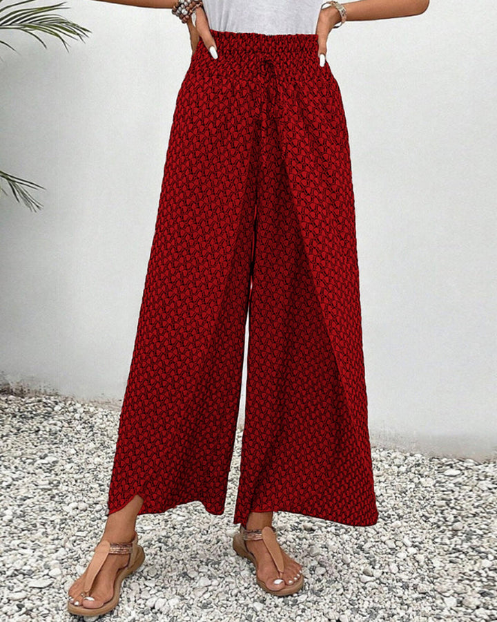 LUNARA™ - Women's Relaxed Fit Wide-Leg Pants